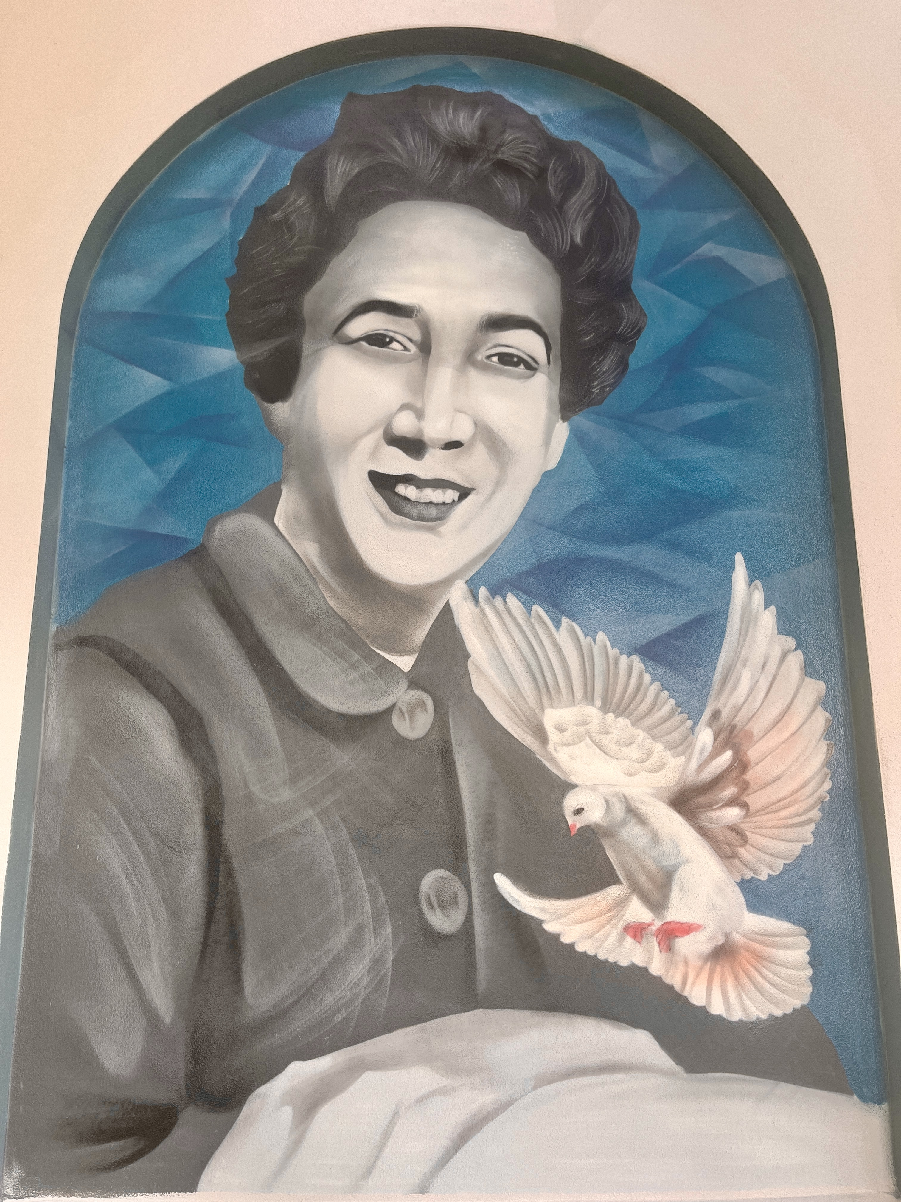 Antonia Pantoja mural