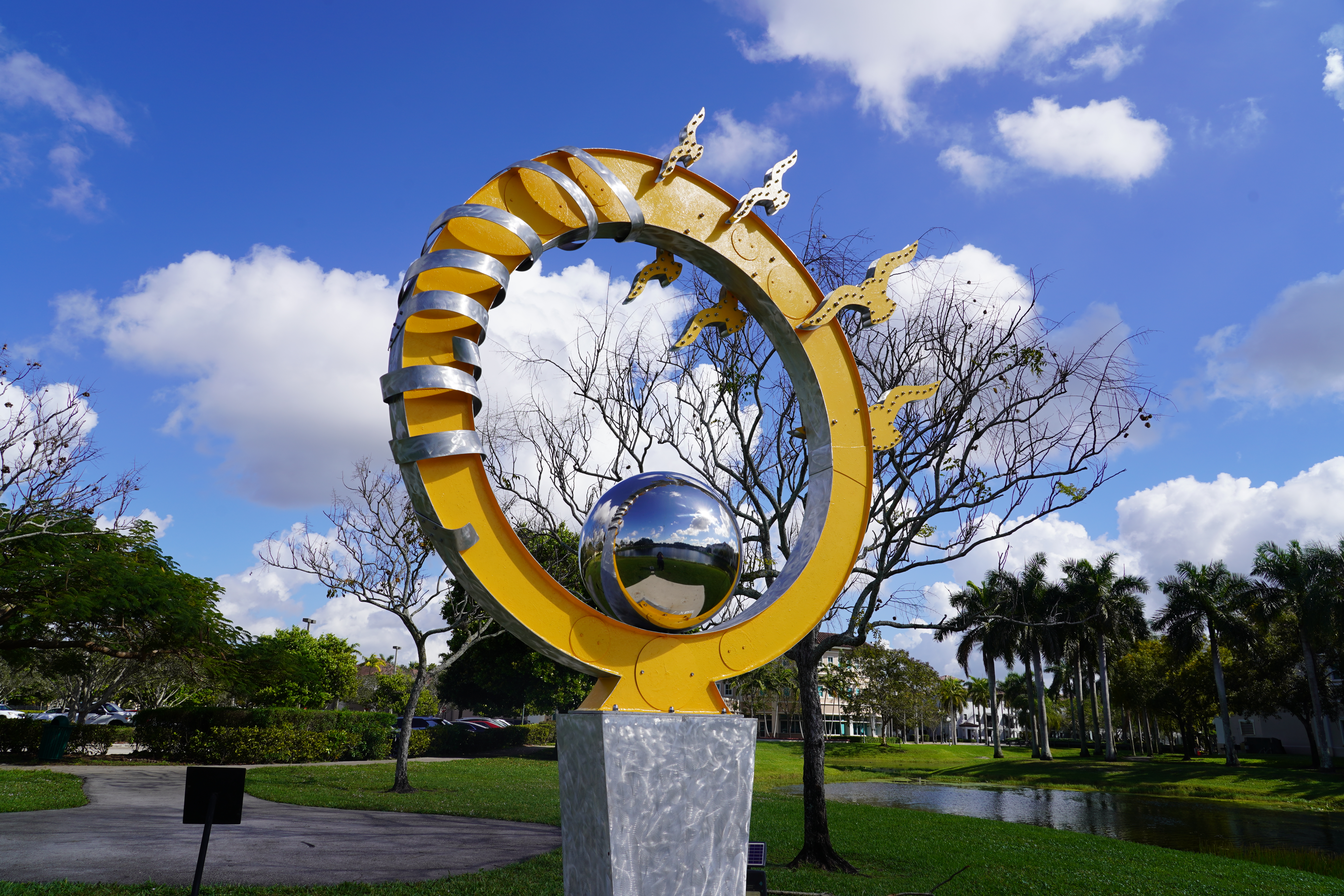 Photo of Sunrise sculpture 