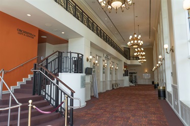 Theater lobby 